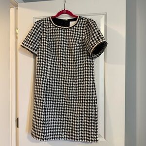 NWT Lilly Pulitzer Doriane Boucle Shift Houndstooth Sequin Boucle